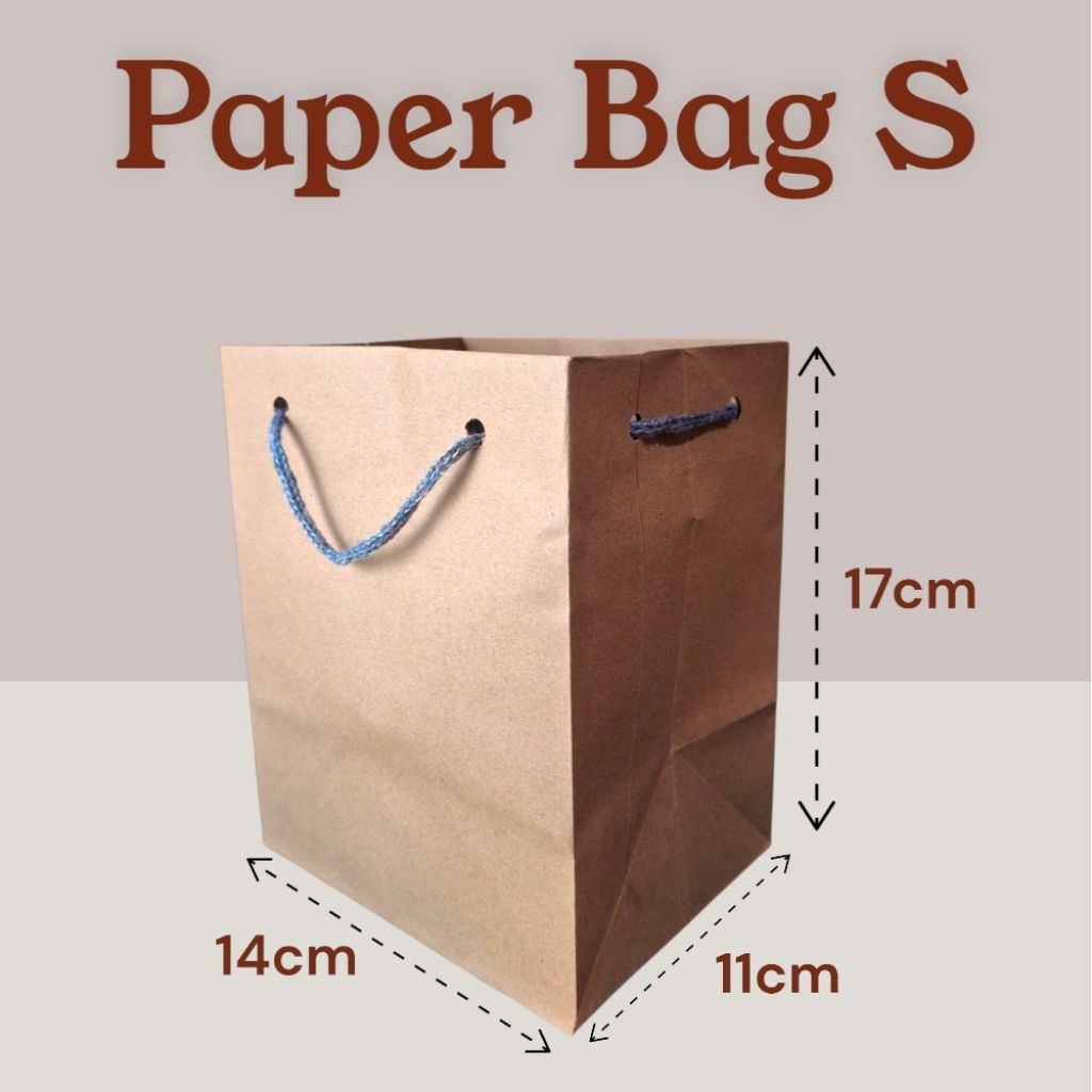 

Paper Bag size S