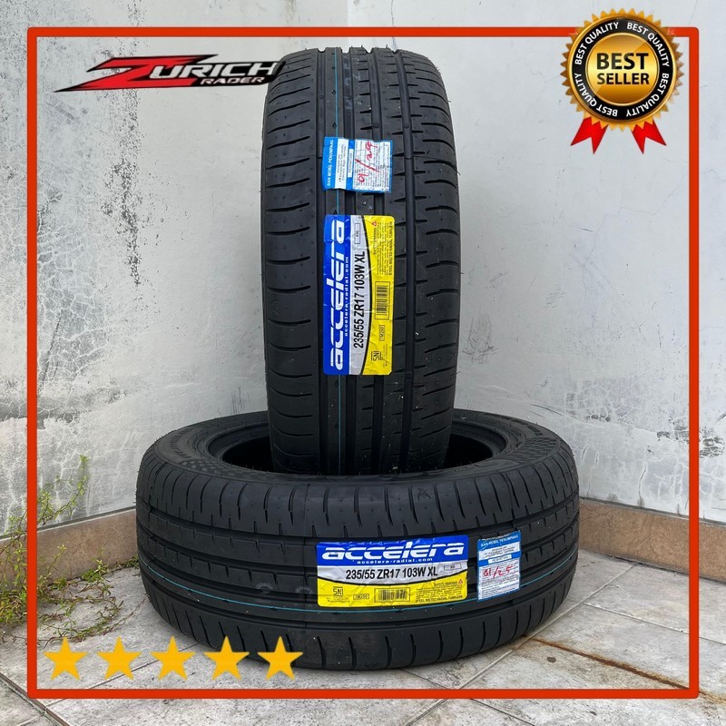 Ban Mobil 235 55 R17 Merek Accelera Phi Ukuran 235/55 R17 Tubles