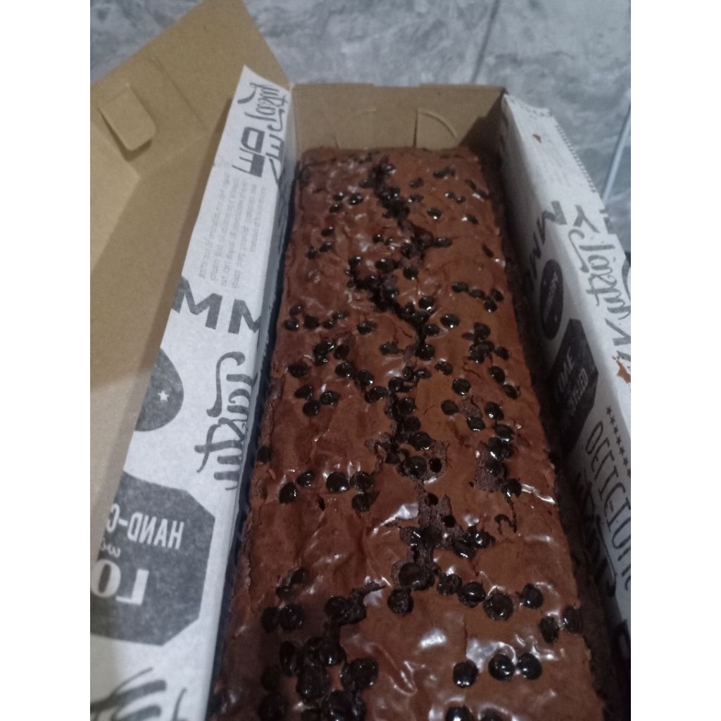 

Brownies Panggang 10 cm x 30 cm
