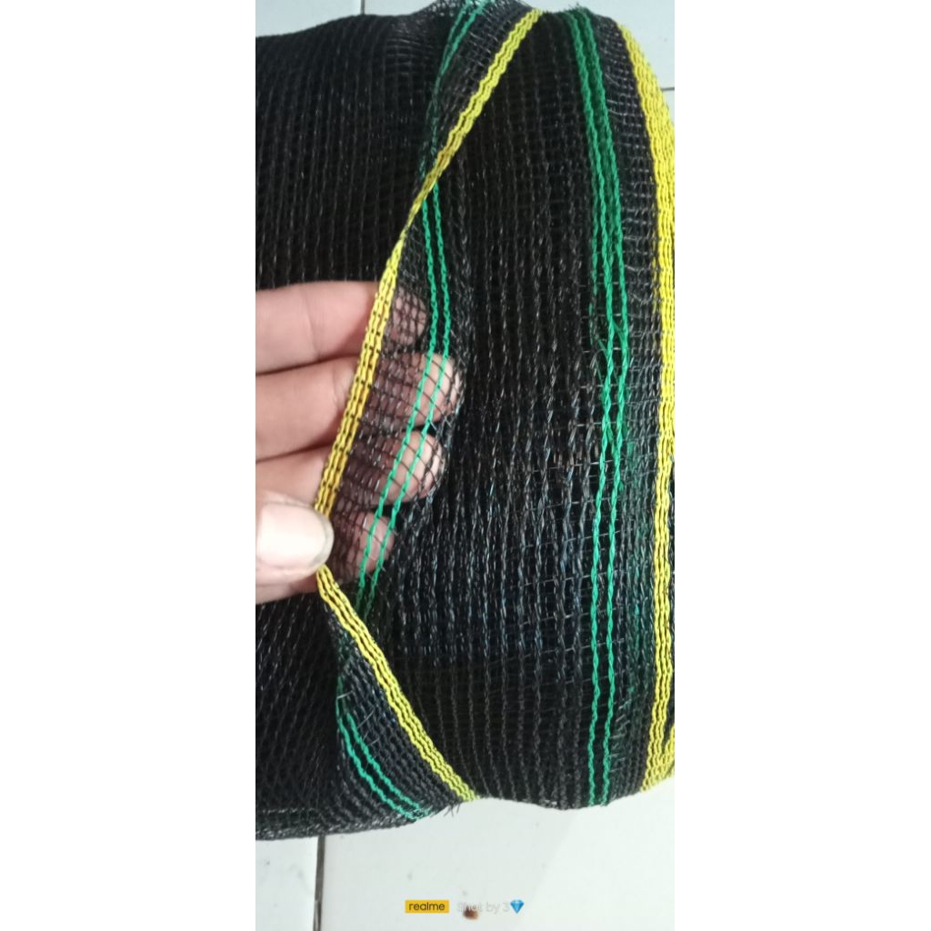 waring tl hitam/waring jaring/waring pagar/waring 25mtr