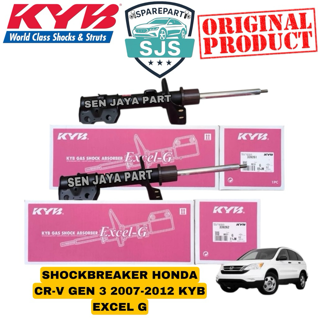 SHOCKBREAKER DEPAN HONDA CRV GEN 3 2007-2012 ORIGINAL KYB EXCEL G