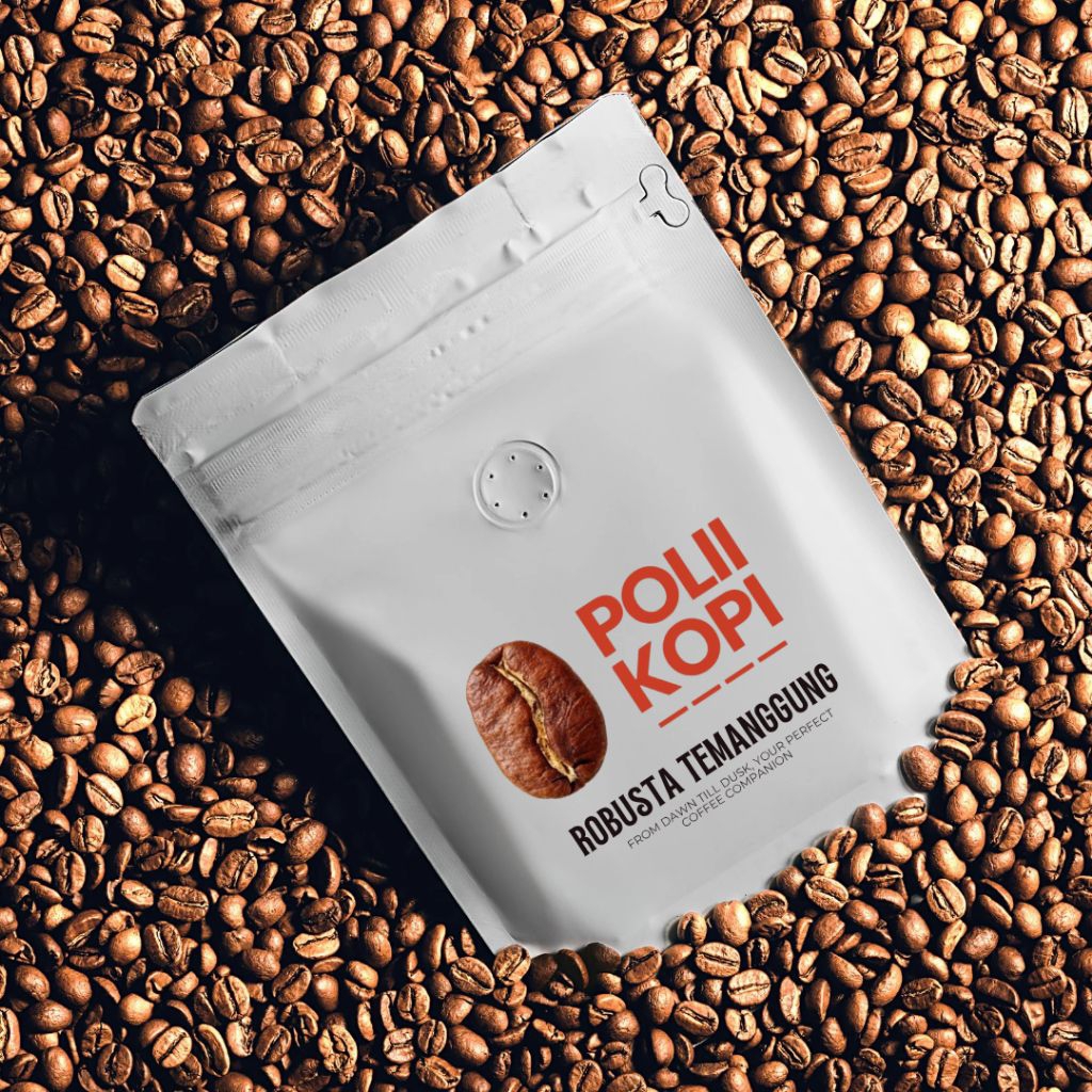

Kopi Murni Robusta Temanggung Comercial Grade 250gr