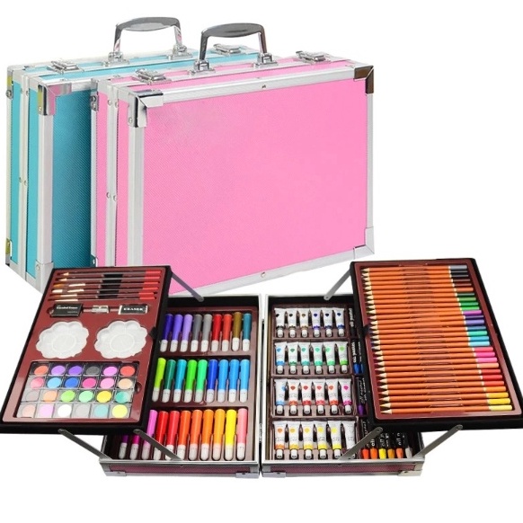 

KODE I36H CRAYON KOPER ART SET KOPER SET CRAYON MEWARNAI ALAT MELUKIS ANAK 145PCS MODEL NEW HADIAH KADO NATAL DAN TAHUN