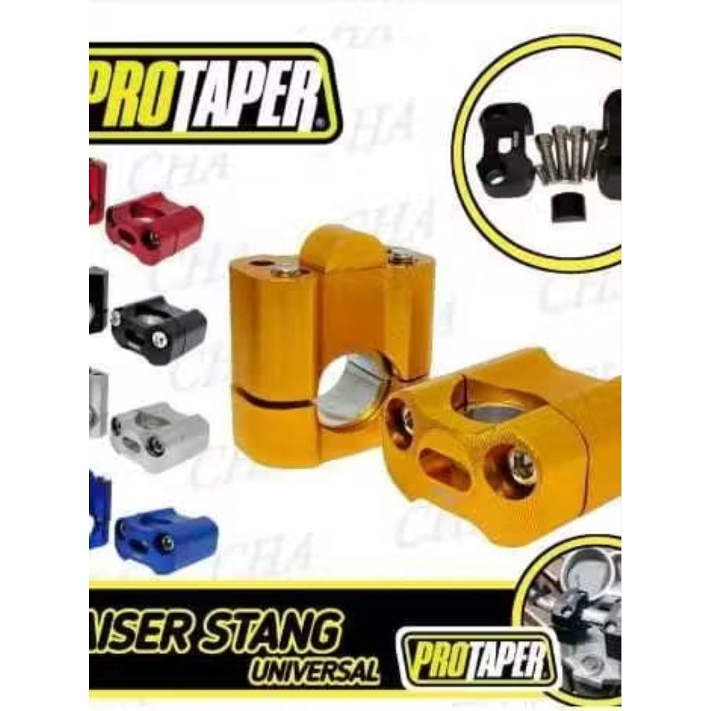 raiser stang protaper universal fatbar dan standar /riser stang motor maju variasi