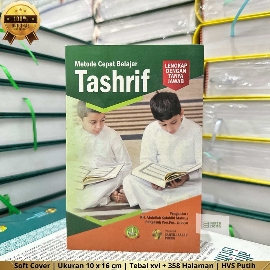 tashrif ilmu shorof cepat belajar tashrif terjemah dan analisis Tashrif Shorof Praktis Ukuran Kecil