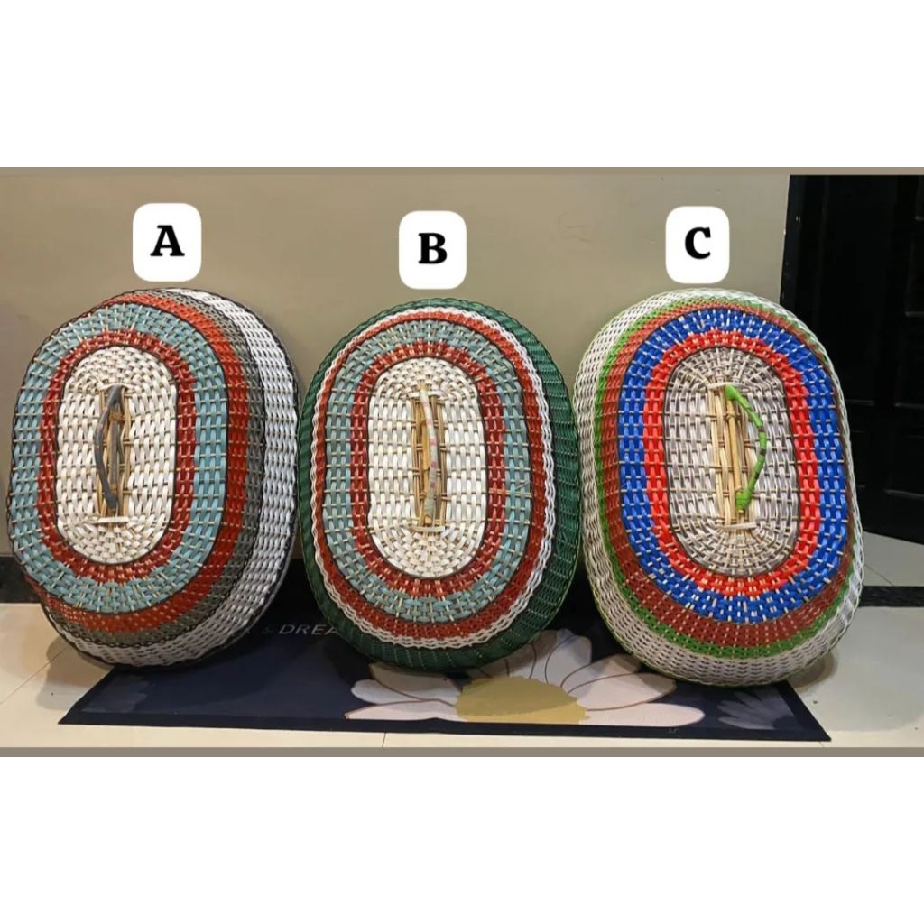 Tudung saji rotan sintetis | tudung saji