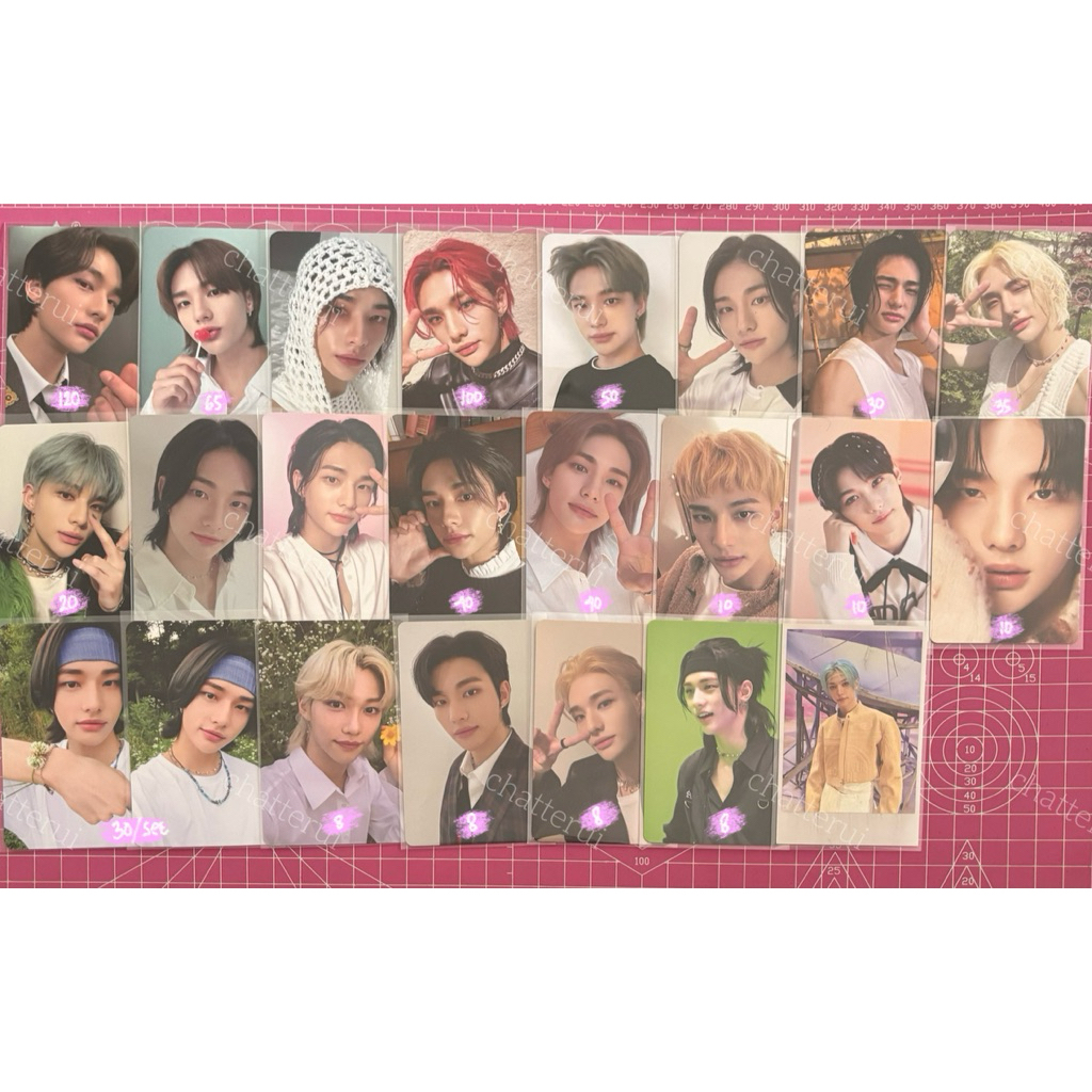 Hyunjin Felix Stray Kids Photocard