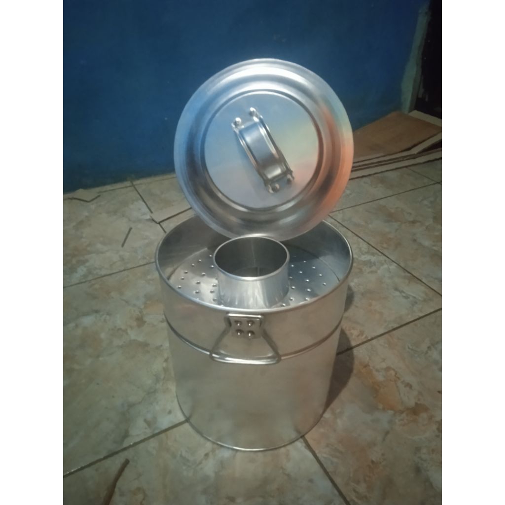 Dandang/panci bakso bahan alumunium mini