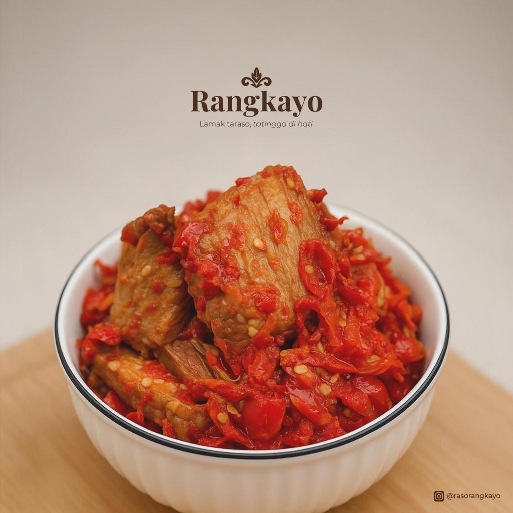 

DENDENG LADO MERAH RANGKAYO, DENDENG CABE MERAH