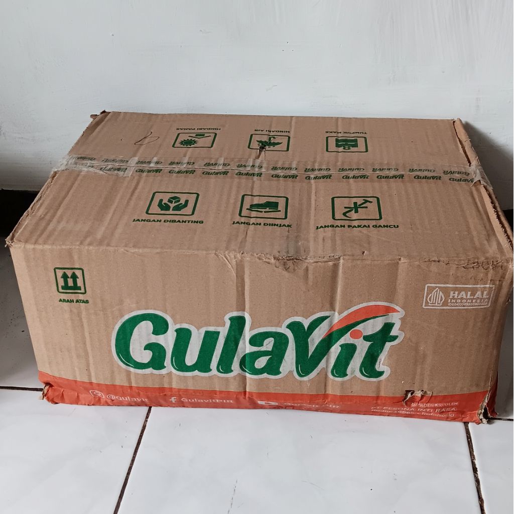 

Gulavit Gula Kristal Putih 1 Dus Kemasan 1kg | 20 pcs