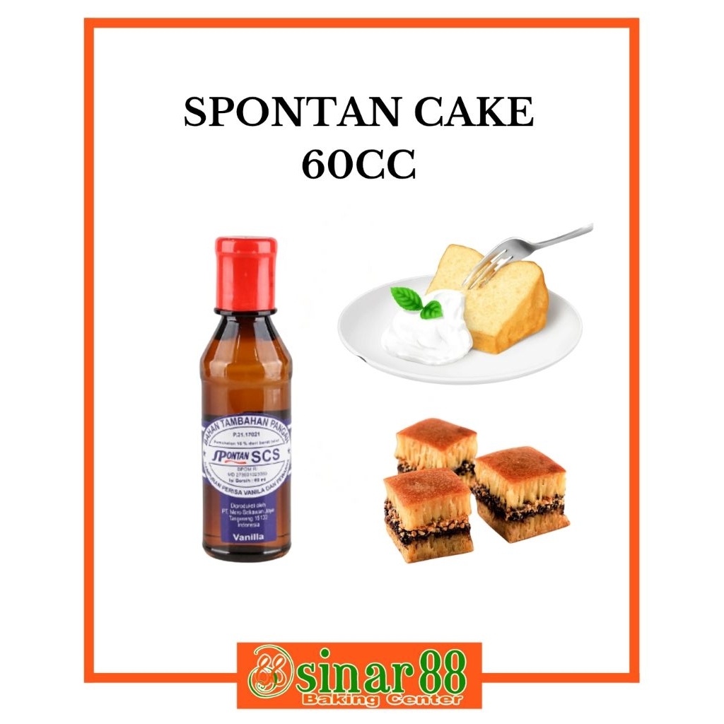 

Spontan Cake Soft Vanilla 60cc