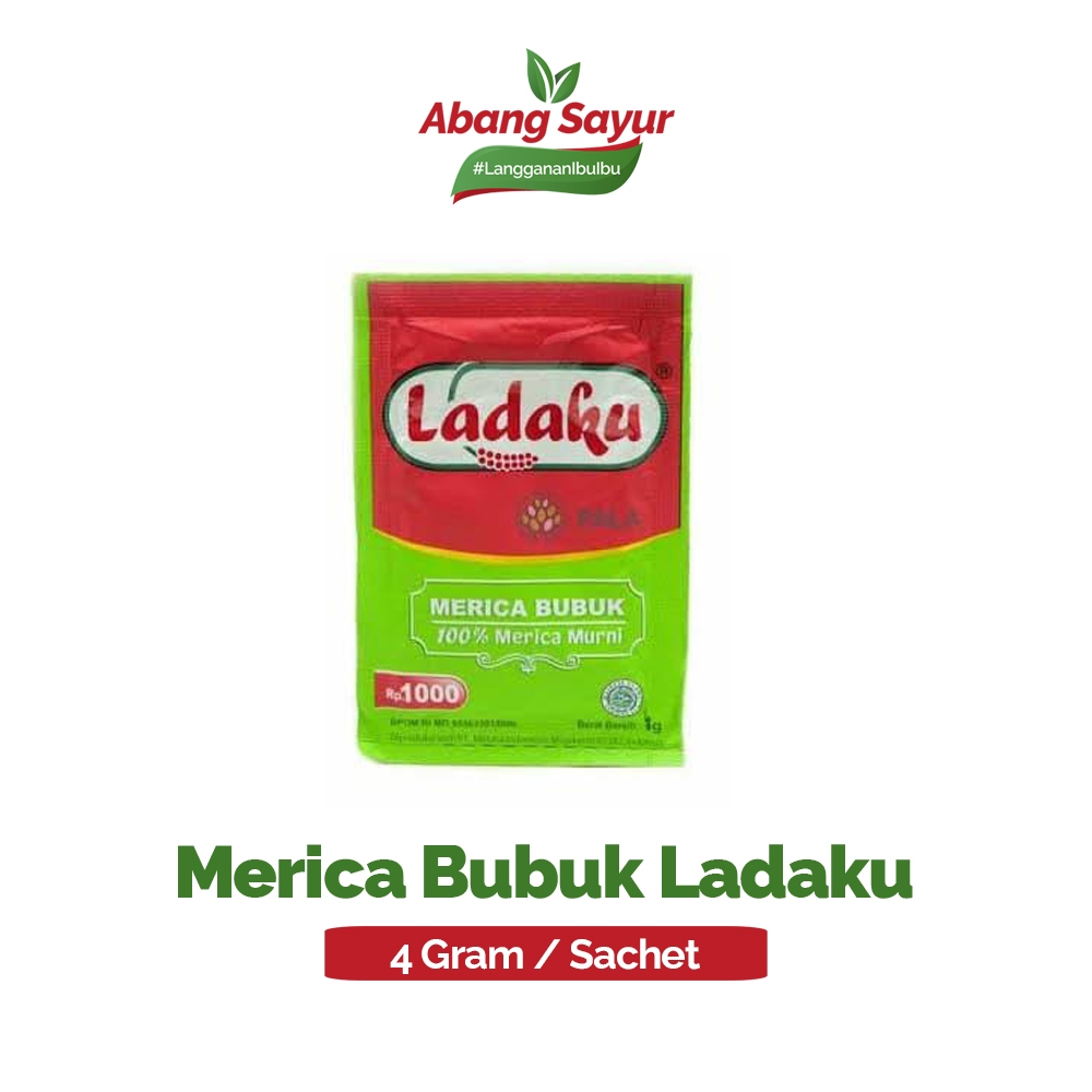 

Merica Bubuk Ladaku 4gr – Lada Hitam Bubuk Praktis
