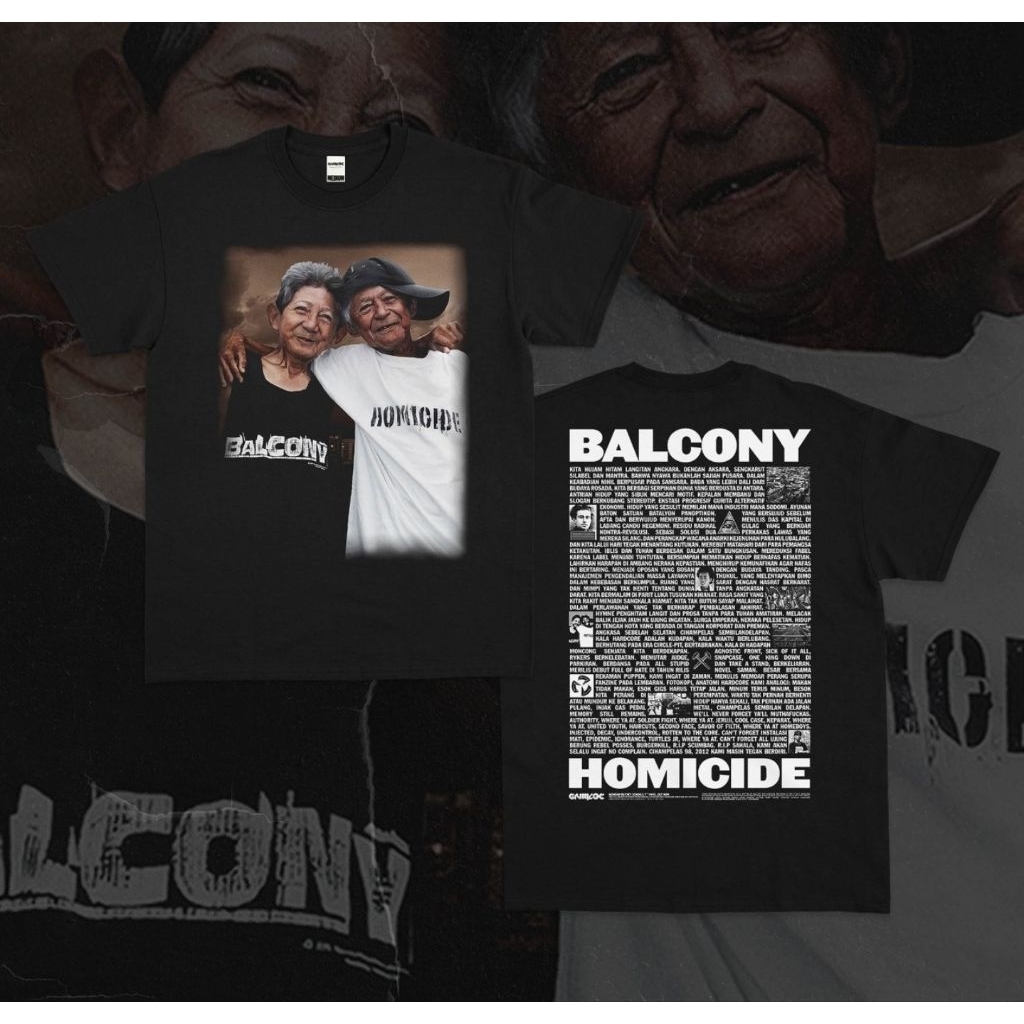 HOMICIDE BALCONY - MEMOAR DARK