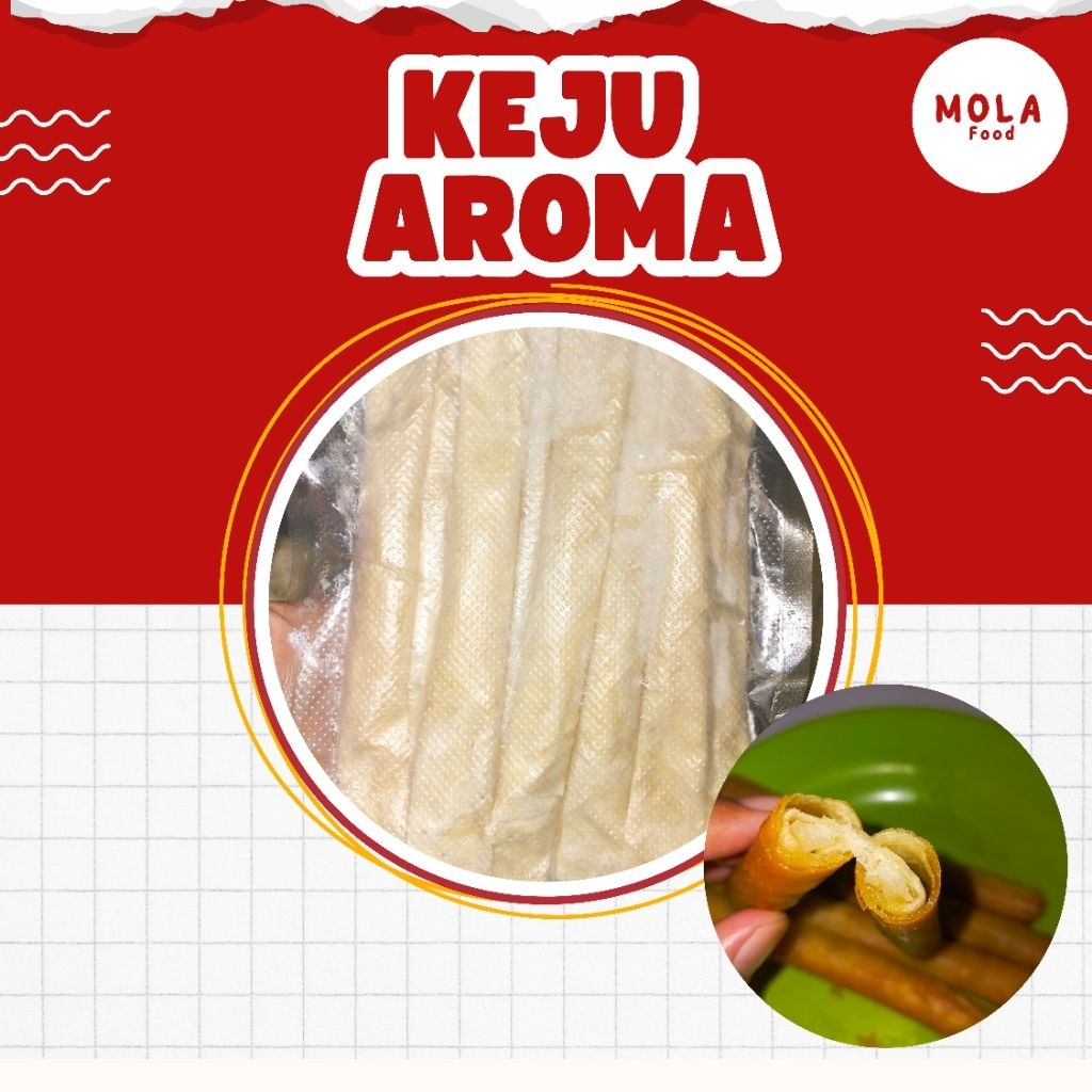 

Mola Food Keju Aroma Isi 10 Pcs Per Pack Frozen