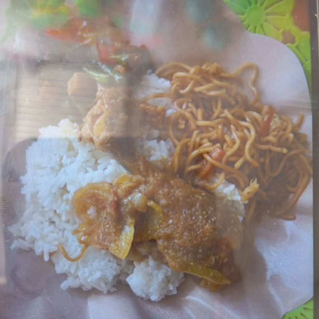 

nasi campur ayam