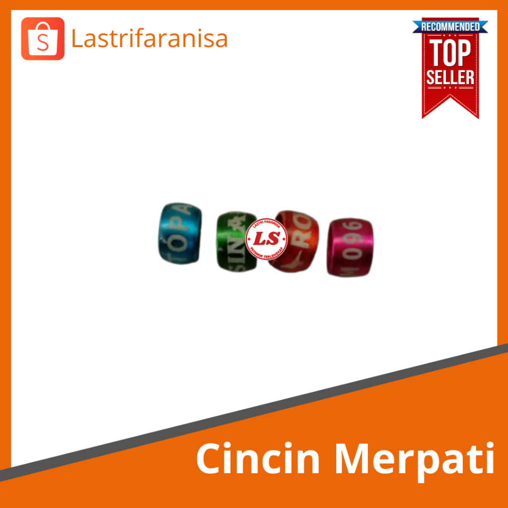 CINCIN MERPATI 1 Biji Ring Merpati Cincin Merpati Balap