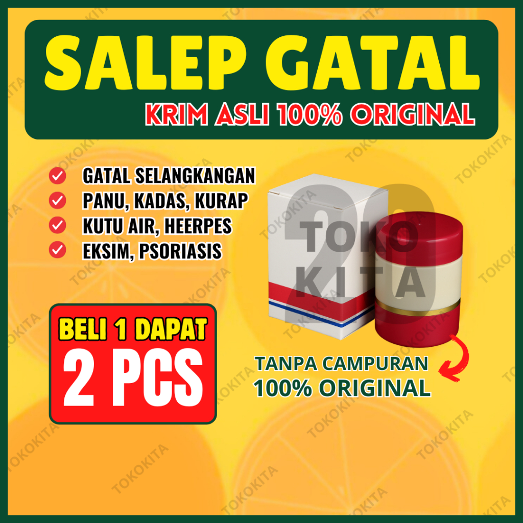 [2 PCS] Krim 𝐒𝐀𝐋𝐄𝐏 𝐆𝐀𝐓𝐀𝐋 𝐒𝐇𝐈𝐍𝐒𝐄𝐈 Asli Original 100% Salap Gatel Exim Scabies Kutu Air & Selangkangan
