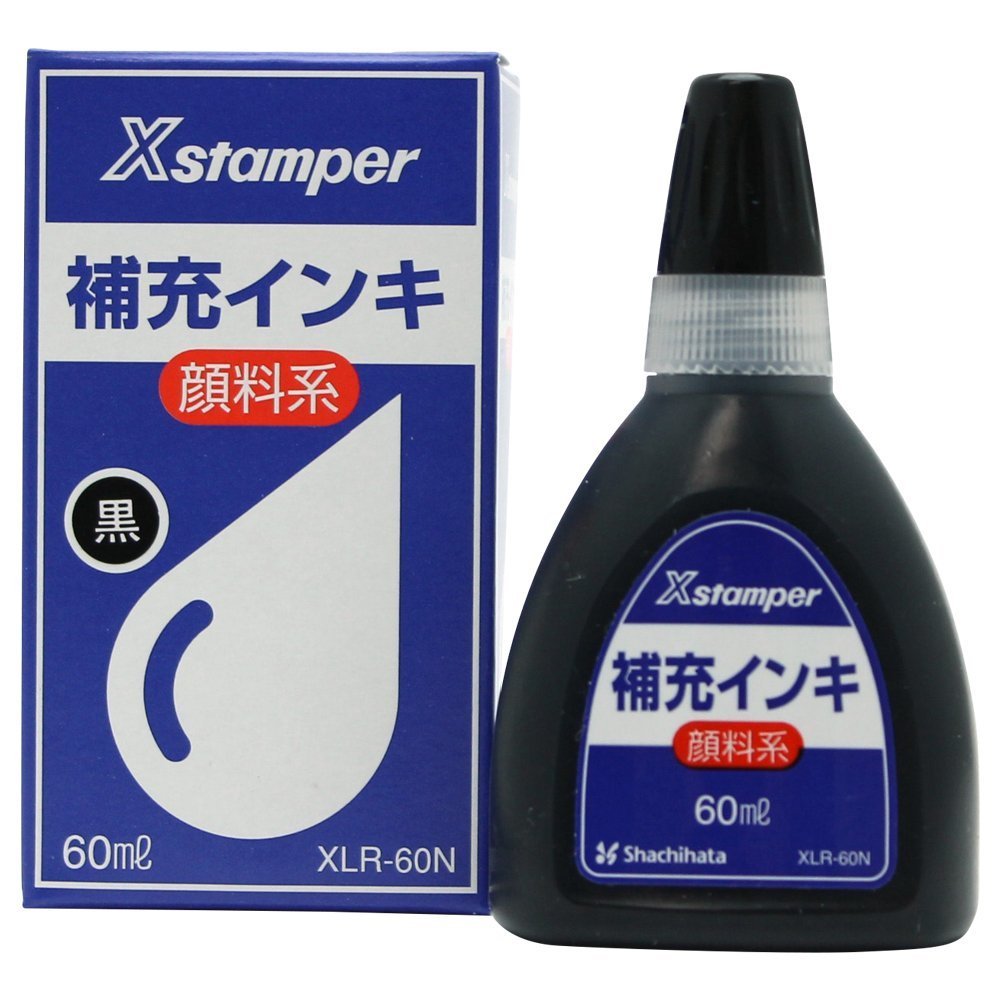 

SHACHIHATA Refill Ink XLR-60 Black