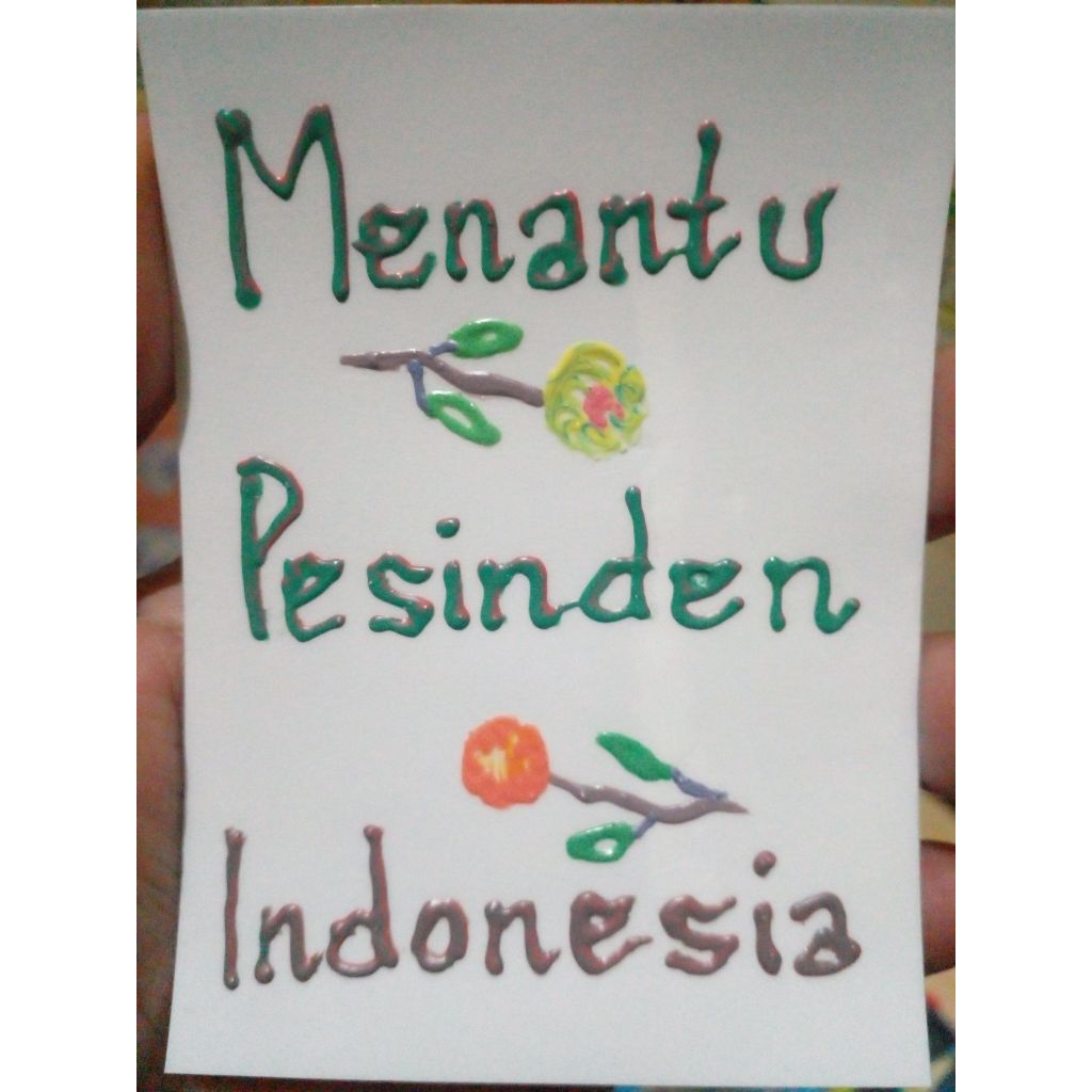 

British Sticker Timbul : Menantu Pesinden Indonesia