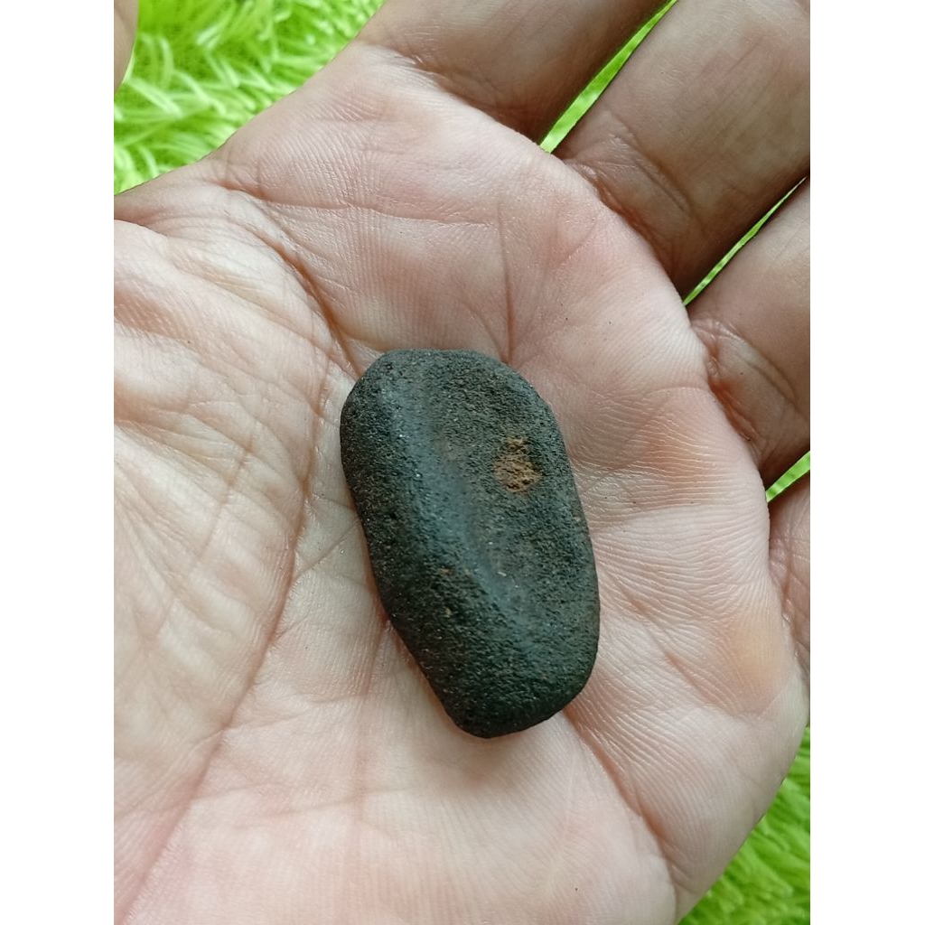 natural batu meteor logam