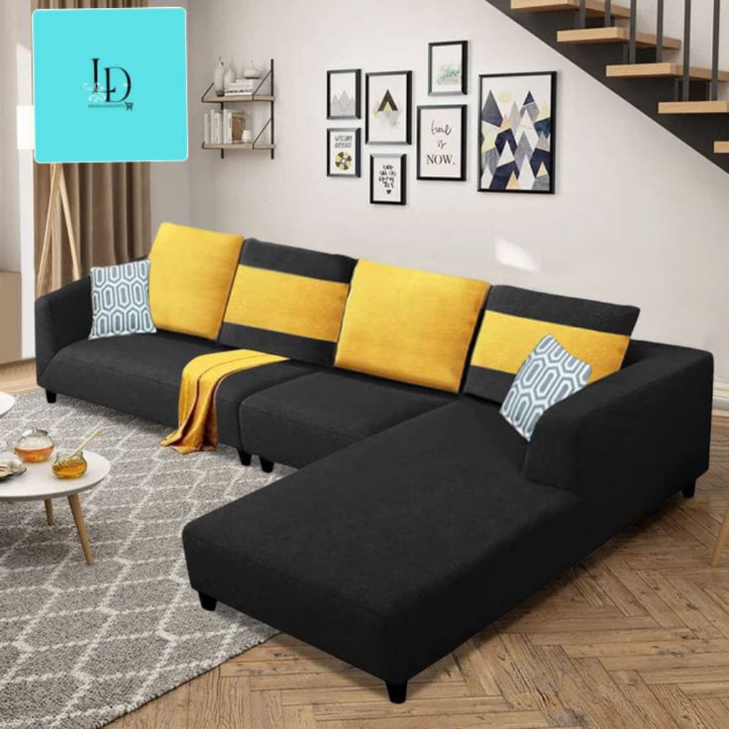 sofa minimalis sofa modern 2025 sofa ruang tamu ( free bantal)