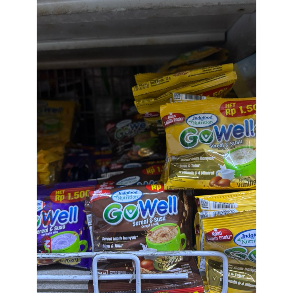 

GoWell Sereal dan Susu isi 5 Sachet