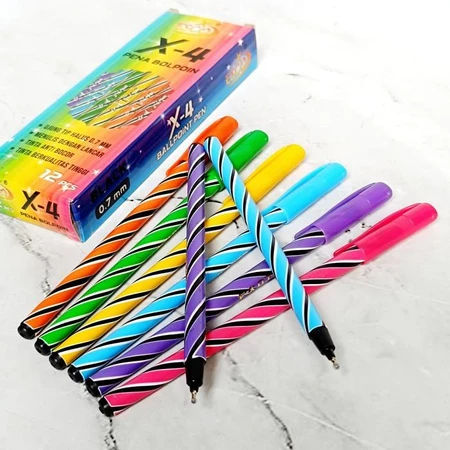 

Pulpen Bolpoin Bolpenku Lilin Spiral & Pulpen Gel Hitam