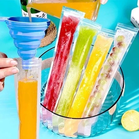 Plastik Es Lilin Ziplock Panjang Mambo Homemade Ice Bags