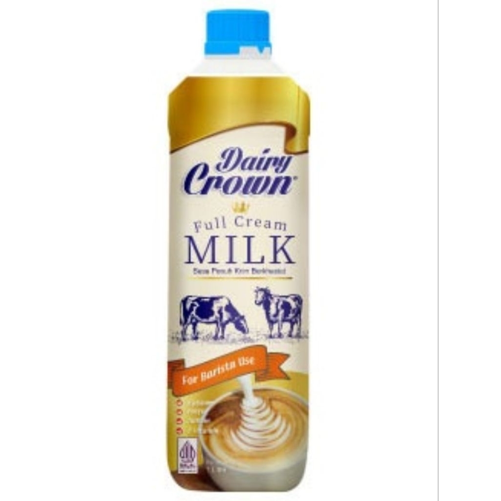 

Dairy crown milk susu lemak penuh / full cream 1 L/susu cair