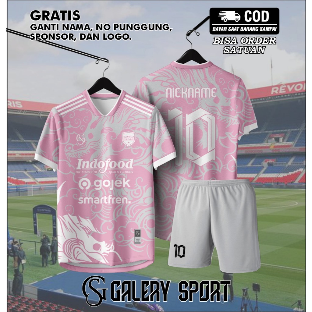 Jersey futsal printing jersey bolajersey volly jersey badminton jersey BajuBolaGratis Nama dan Nomor