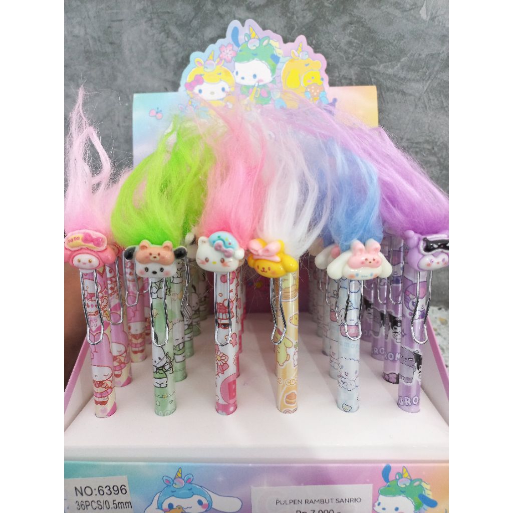 

Pulpen Gel Karakter Sanrio ATK Sanrio lucu Kelengkapan Alat Tulis Sekolah Anak