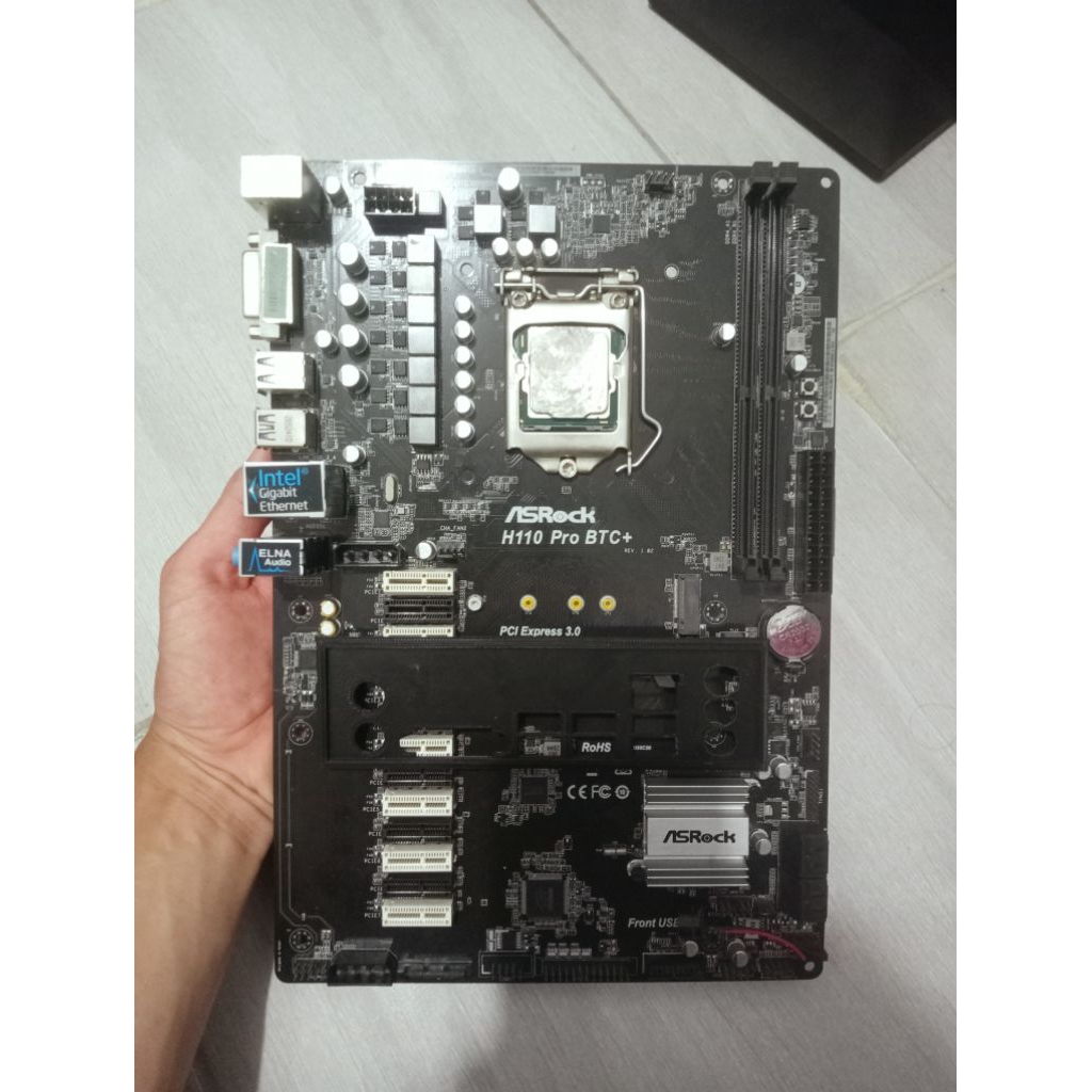 Motherboard ASRock H110 + i5 7400