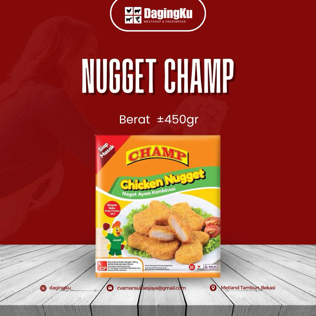 

Nugget Champ 450gr