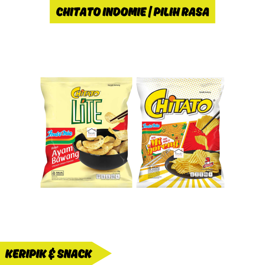 

Chitato Indomie Bawang & Goreng Berbagai Varian Pilih Rasa