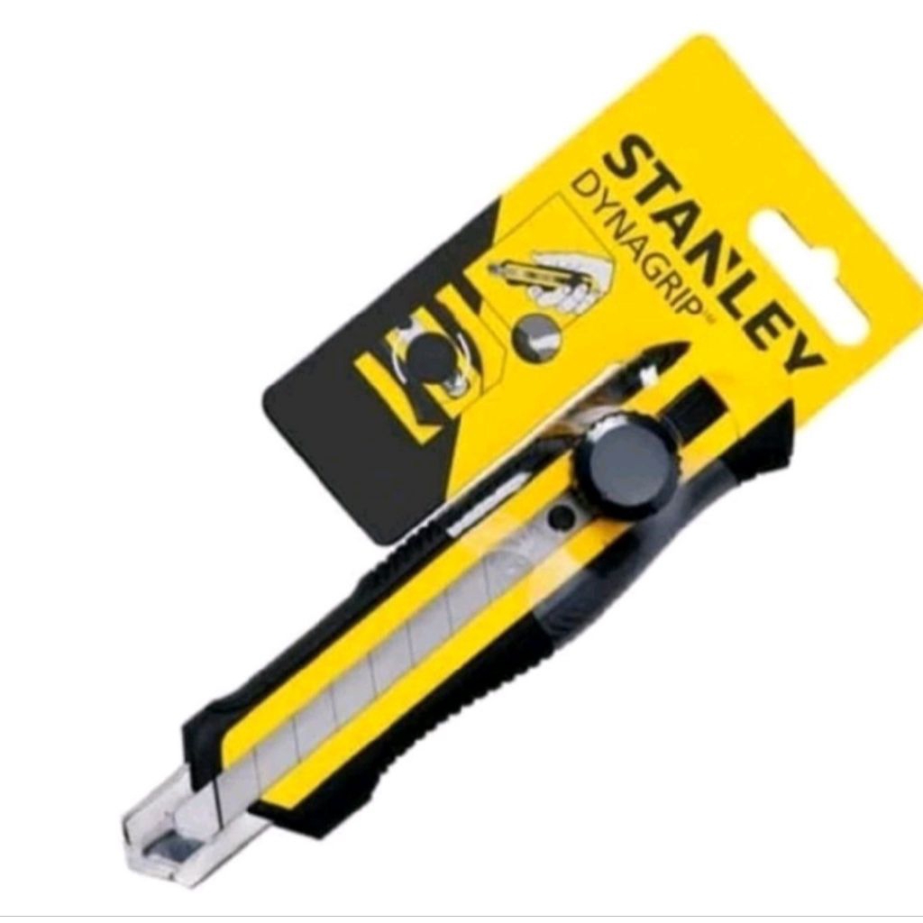 

pisau cutter stanley dynagrip snap - off knife