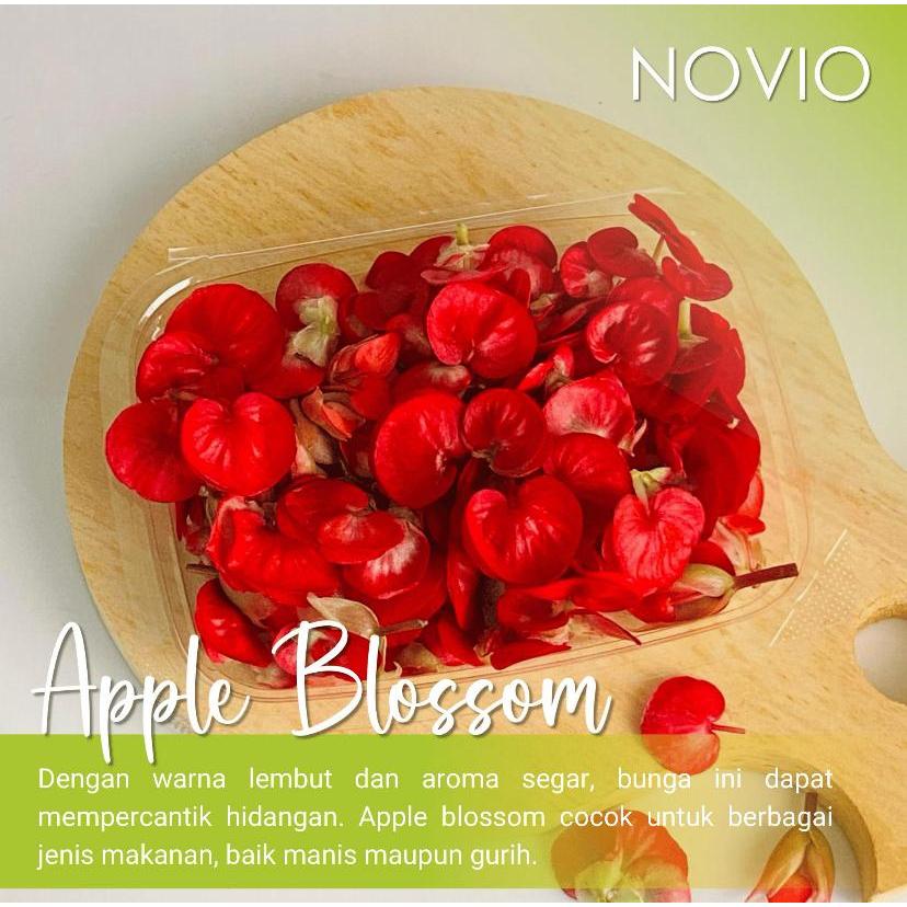 

Edible flower apple blossom / apple blossom / bunga apple blossom/ fresh
