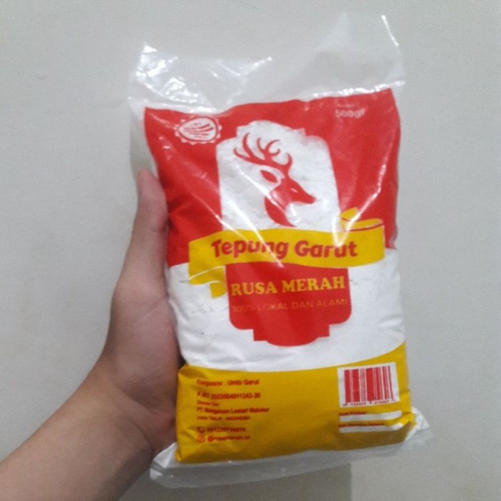 

Tepung Garut RUSA MERAH