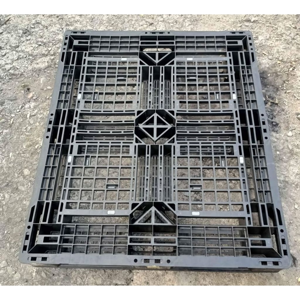 

palet plastik ukuran 100x120x12cm