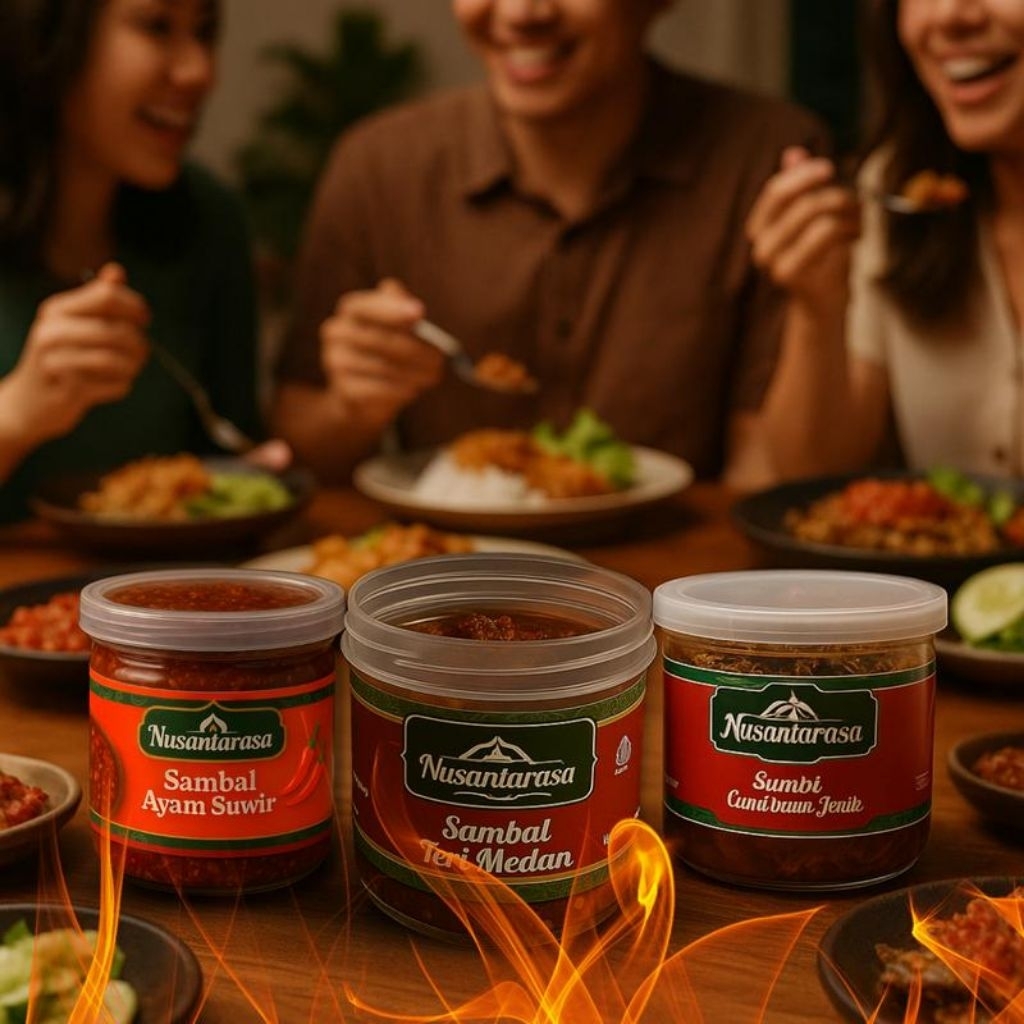 

Sambal resep turun-temurun 100tahun/Sambal HALAL/Sambal cumi/Sambal terimedan/Sambal Ayam suwir-Sambal Lauk halalsambal