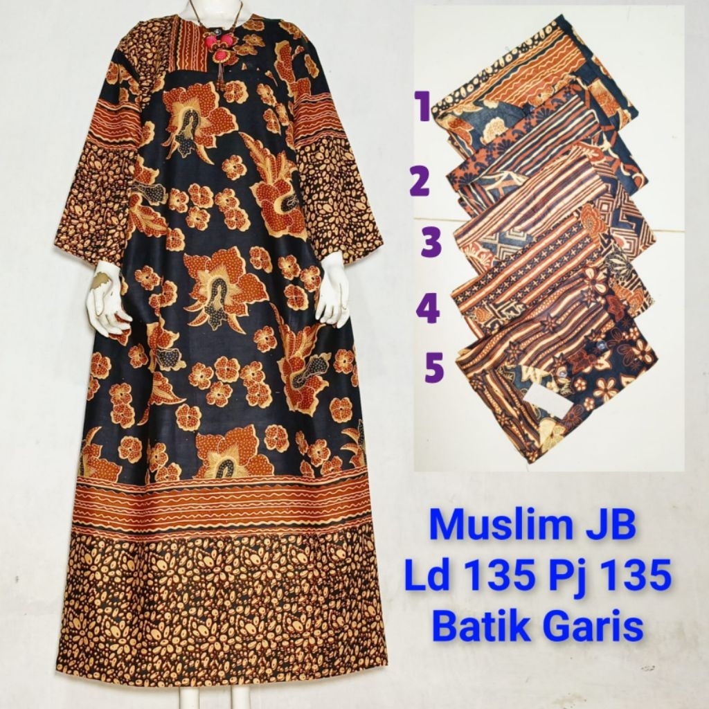 Daster Lengan  Panjang Super Jumbo