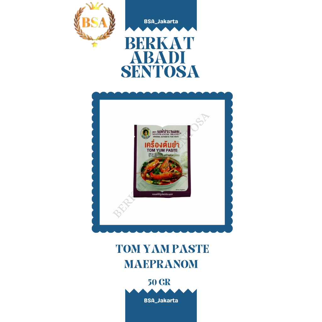 

TOM YUM PASTE MAEPRANOM (50 GR)