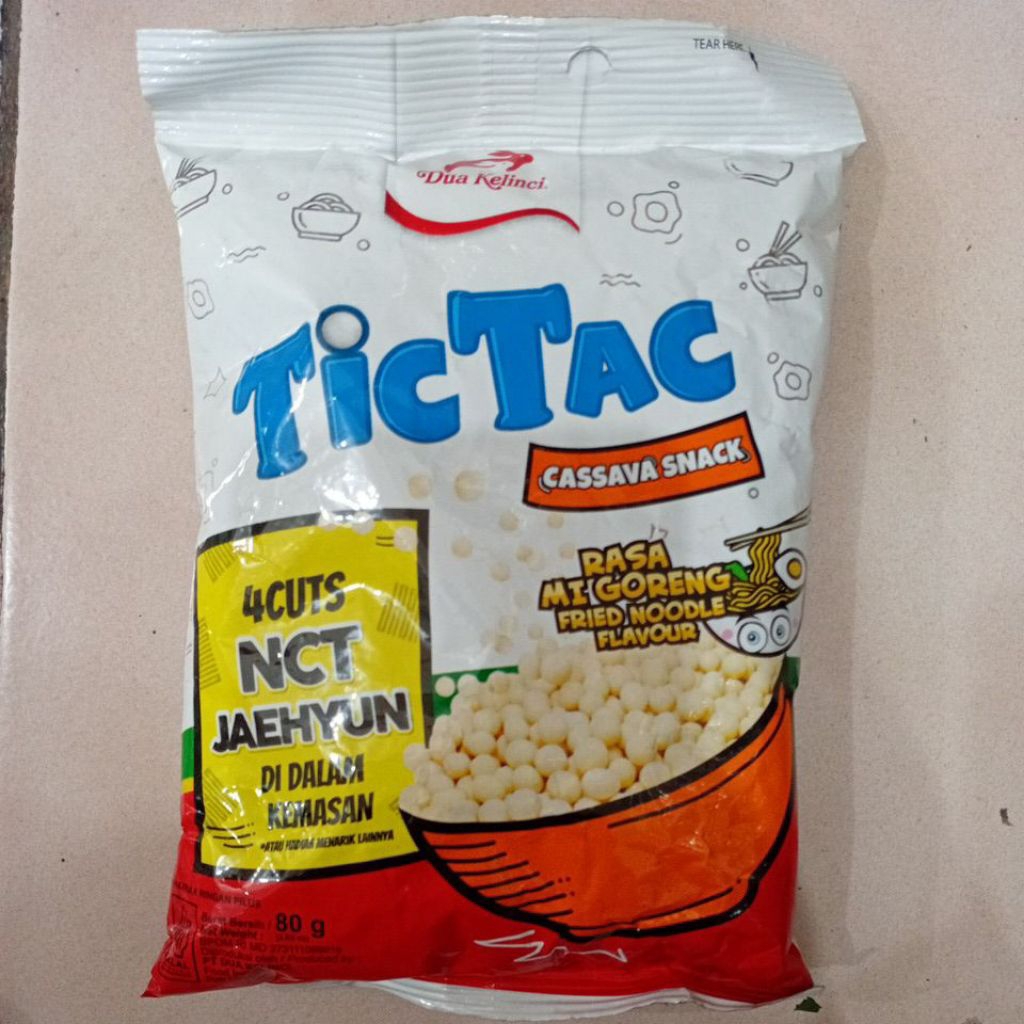 

TicTac Cassava Snack 80gr 1 Bungkus