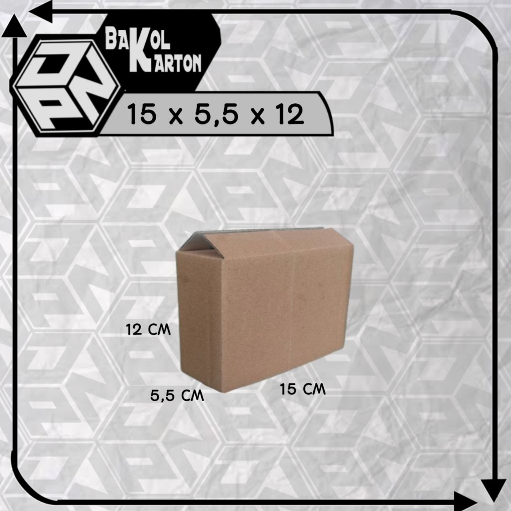 

Kardus Packing 15x5,5x12 , Kardus Box polos ,Kardus Packing