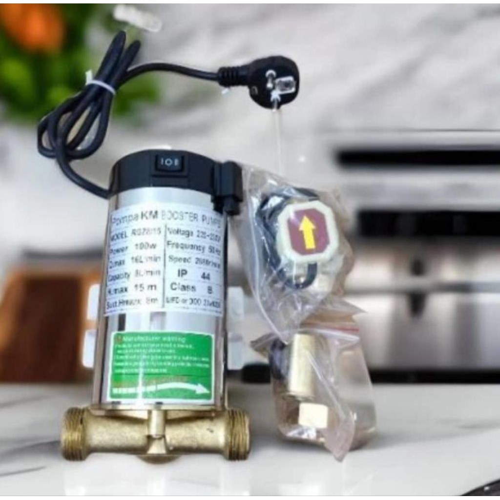 Pompa booster mini 100Watt pompq dorong automatis pompa