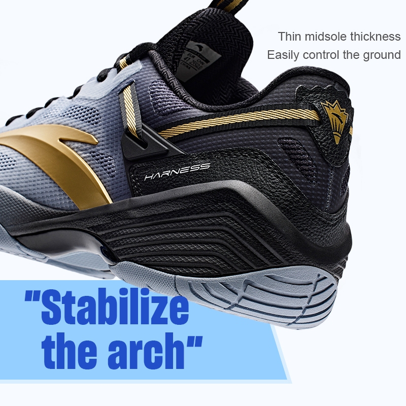 OFFICIAL ANTA Sepatu Badminton Pria Sepatu Tenis Meja Badminton Shoes Men Sports Sneakers Table