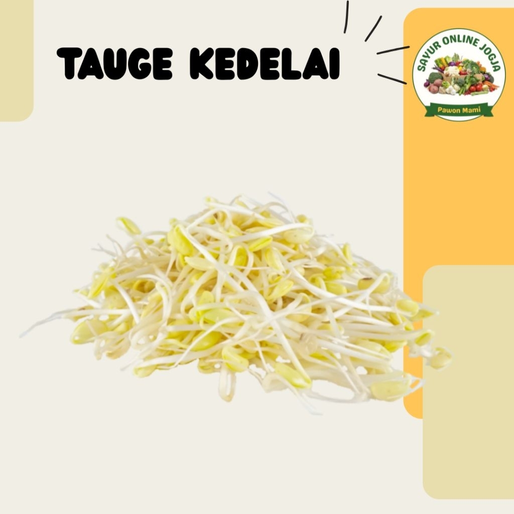 

Tauge kedelai 100gr - PAWON MAMI SAYUR ONLINE JOGJA