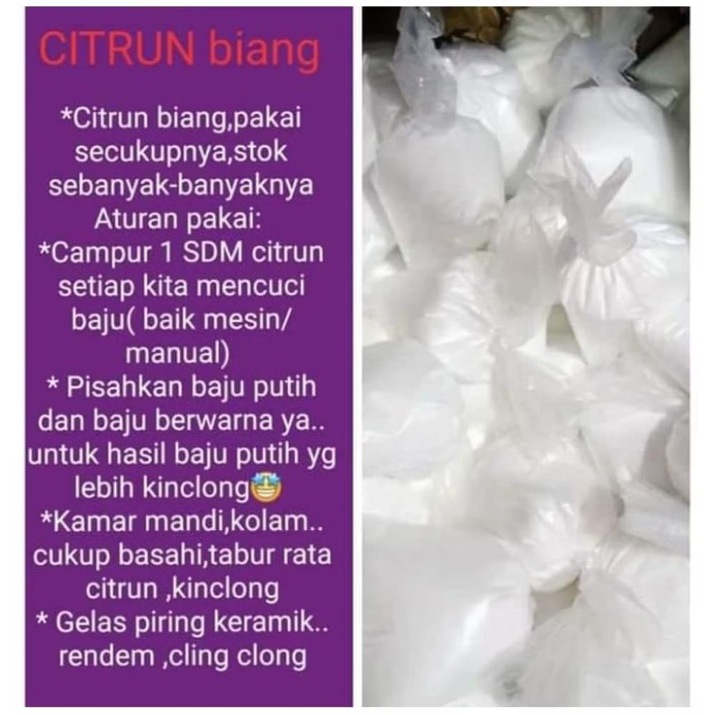 PEMBERSIH KERAMIK KAMAR MANDI BIANG CITRUN 250 GRAM / CITRUN / PEMBERSIH KERAK KAMAR MANDI
