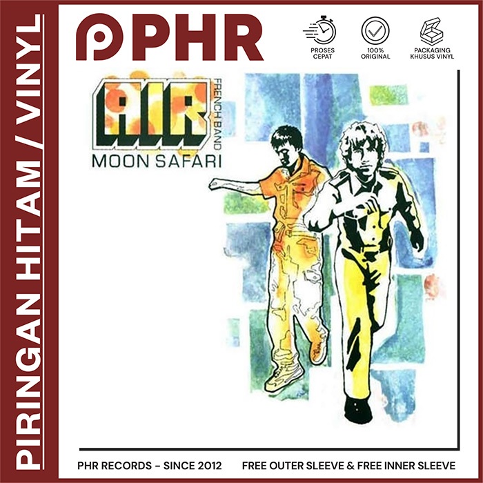 Vinyl AIR - Moon Safari [Piringan Hitam/LP/PH]
