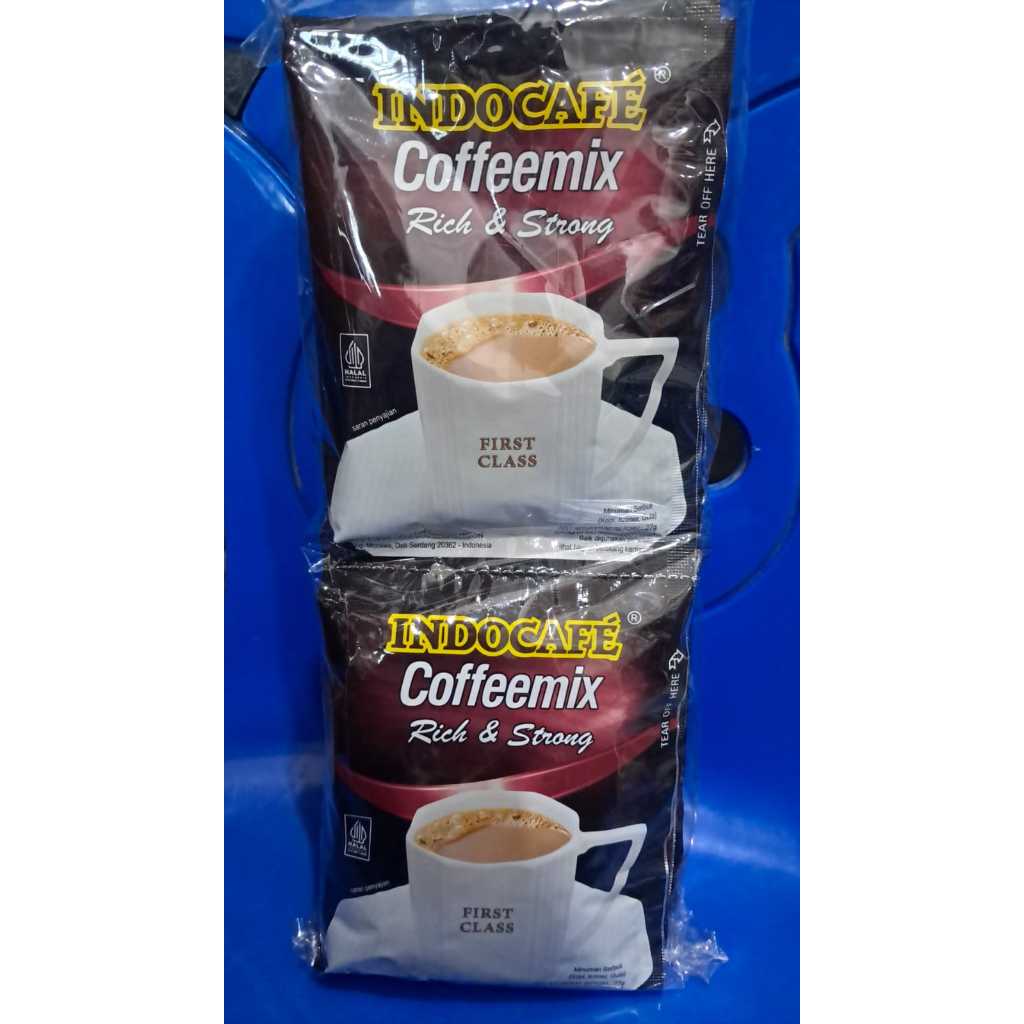 

Indocafe Coffemix Rich & Strong isi 10 sachet