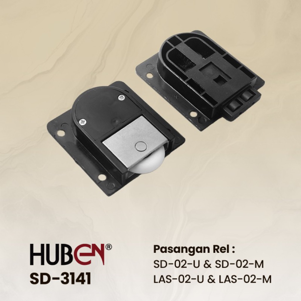 Roda Pintu Lemari Sleding SD 3141 Huben